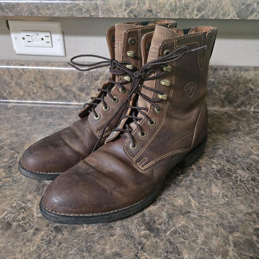 Ariat Boots Heritage Lacer II Brown Western 10002147(33505) Size 9 B